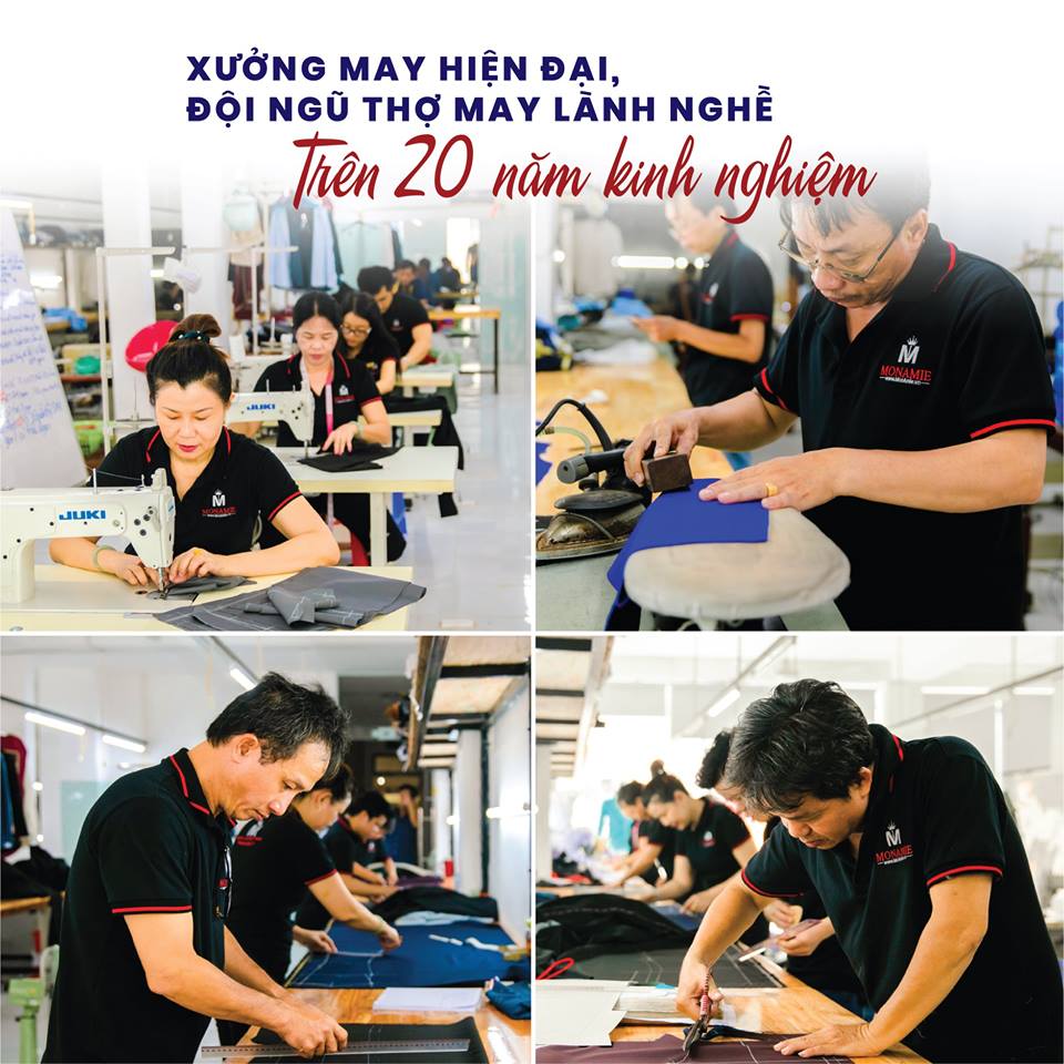 may quần tây sơ mi đồng phục lấy ngay